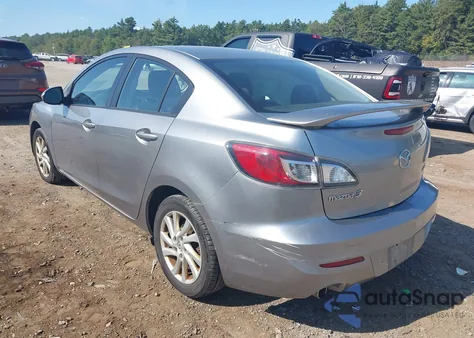 2012 Mazda 3 I Touring z USA, uszkodzony, nr VIN JM1BL1V84C1612494